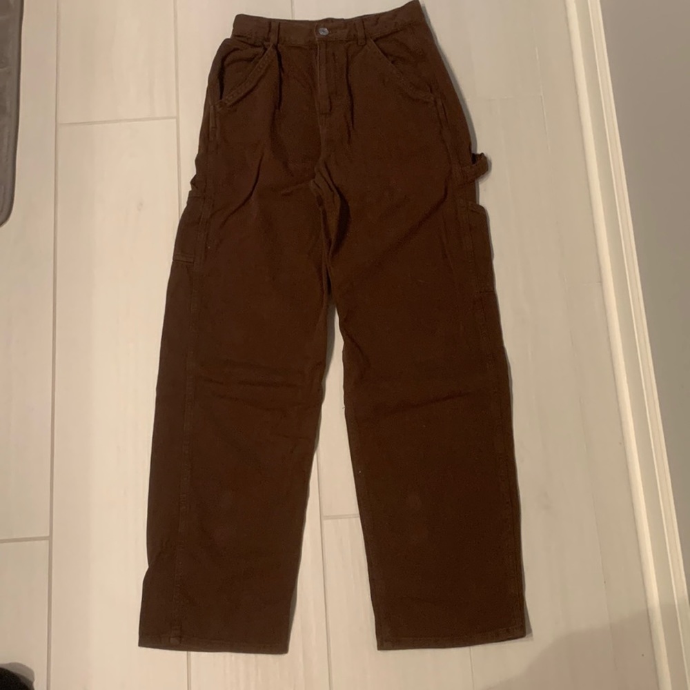 Brown Garage Cargo Pants